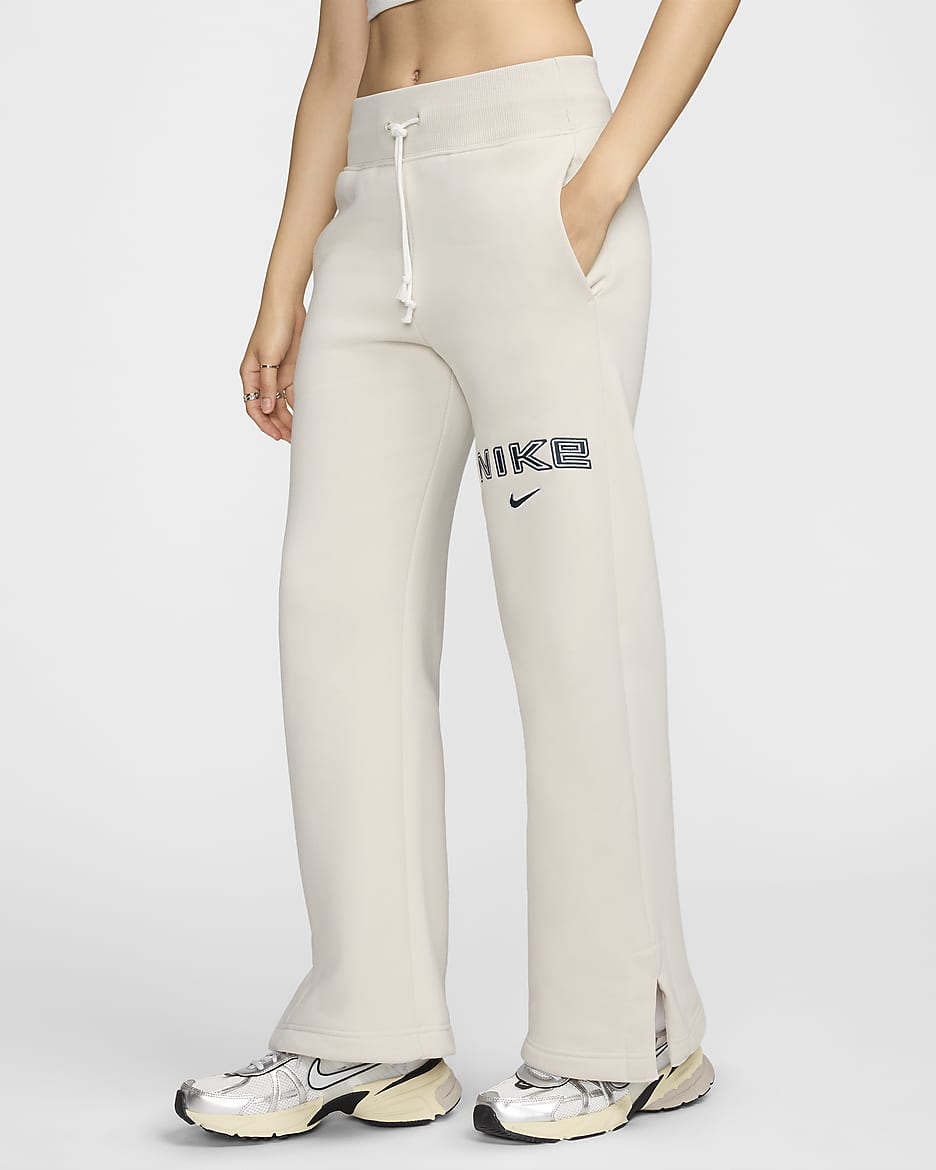 Nike logo trousers hotsell